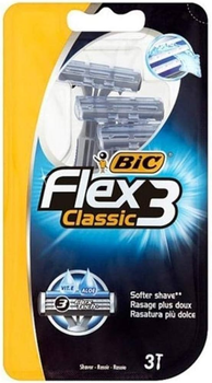 Бритва для гоління одноразова BIC Flex 3 Classic, 3 шт.