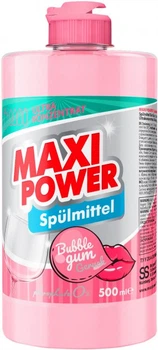 Средство Maxi Power для мытья посуды Бабл Гам, 500 мл