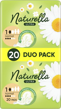 Прокладки Naturella Camomile Ultra 4 краплі 20шт