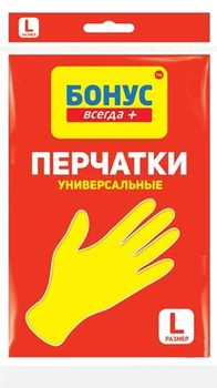 Перчатки Бонус универсальные L
