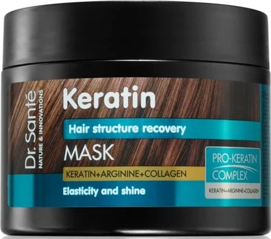 Маска Dr.Sante Keratin для тусклых и ломких волос, 300 мл
