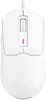Mysz Lorgar MSA10 Ultralight Wired Gaming USB White (LRG-MSA10-WH)