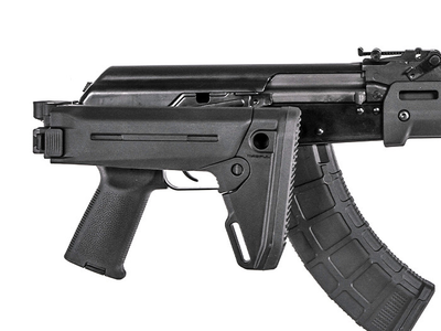 Приклад Magpul Zhukov-S Stock для AK складаний Чорний (873750001463)