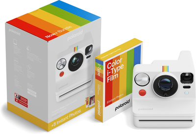 Камера моментальной печати Polaroid Now+ Generation 3 White + Color Film Bundle (8 photos) (006576)