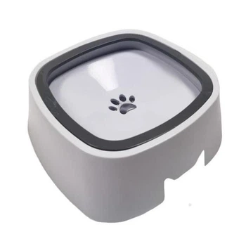 Поилка MAGIC BOWL непроливайка с плавающим диском, миска для собак и кошек, белая (MAG-10559)