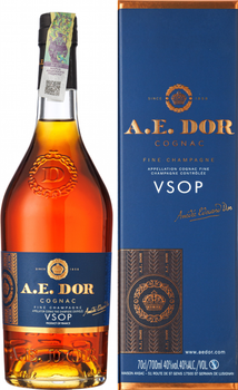 Коньяк A.E.Dor VSOP 0.7 л 40% у подарунковій коробці (3497973415127)