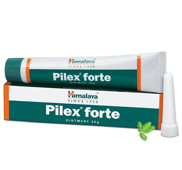 Натуральна добавка Мазь Пайлекс Форте Хімала 30 гр варикоз геморой Pilex Forte Himalaya