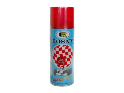 Краска лак для тонировки 400ml Bosny красный яркий №67