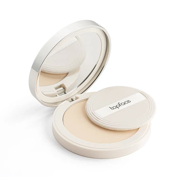 Пудра компактна TopFace Super Match Foundation, 02 - Light Cream, 10 г (8681217252813)