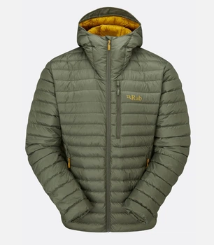 Чоловіча куртка Rab Microlight Alpine Jacket M Оливковий