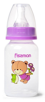 Пляшечка дитяча для годування Fissman Babies "Ведмедик-улюбленець" 120мл