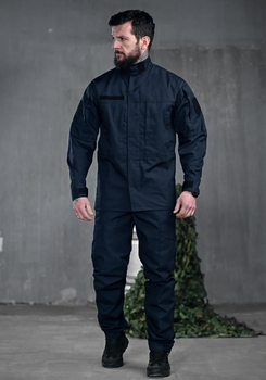 Тактичний демісезонний статутний костюм ЗСУ 2XL синій (91282)