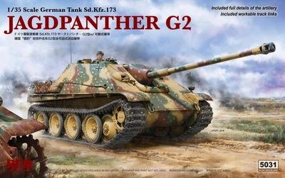 Збірна модель 1/35 САУ Sd.Kfz.173 Jagdpanther G2 RFM RM-5031