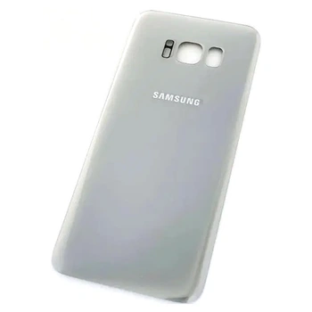 Задняя крышка для Samsung S8 Plus G955F (серебристая PRC)
