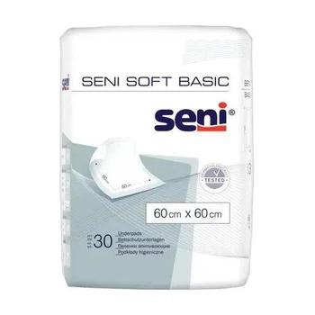 Пеленки гигиенические впитывающие Seni Soft Basic (60х60 см) 30 шт.