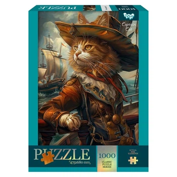 Пазлы Danko Toys Captain Cat, 1000 элементов, C13-04
