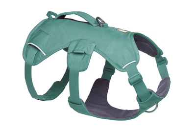 Підтримуюча шлейка для службових собак Ruffwear Web Master XXS 33-43 см Зелений