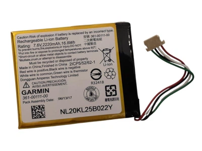 Аккумулятор Батарея для Garmin 361-00111-00 2220mah 16,8Wh