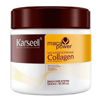Зволожуюча колагенова маска для волосся Karseell Maca Essence Repair Collagen 500 мл