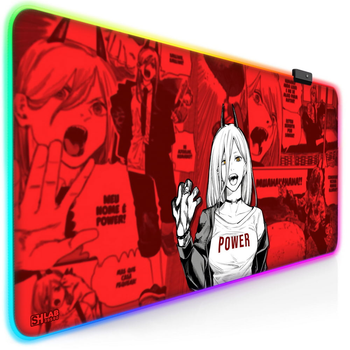 Килимок для миші з підсвічуванням SHLab Spectra Power SHM-848 (80x40 см) (39590)