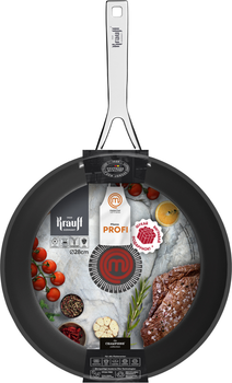Сковорода Krauff MasterChef алюминиевая с антипригарным покрытием глубокая 28 см (25-45-218)