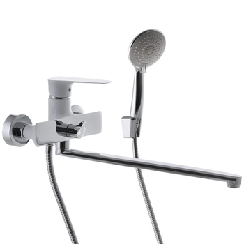 Змішувач для ванни MIXXUS PREMIUM EVA 006 EURO WHITE (Колір білий) (MI5813)