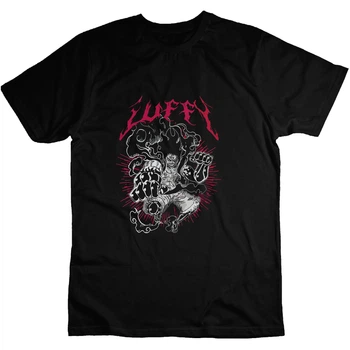 Чоловіча футболка з аніме принтом Ван Піс. One piece XL Чорна (onepieceF-00-019-XL)