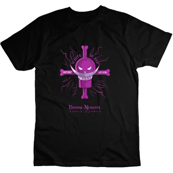 Чоловіча футболка з аніме принтом Ван Піс. One piece 2XL Чорна (onepieceF-00-001-2XL)