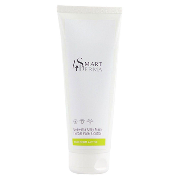 Порозвужувальна себорегулююча маска «БОСФЕЛІЯ» Smart4Derma Boswellia Clay Mask Herbal Pore Control 50 мл