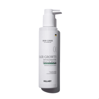 Шампунь для роста волос Hillary Hop Cones & B5 Hair Growth Invigorating 250 мл 2314947241203