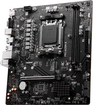 Материнская плата MSI PRO A620M-B (sAM5, AMD A620, PCI-Ex16) (7E28-017R)