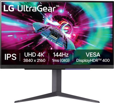 Монитор 27" LG UltraGear 27GR93U-B