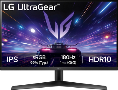 Монитор 27" LG UltraGear 27GS60F-B