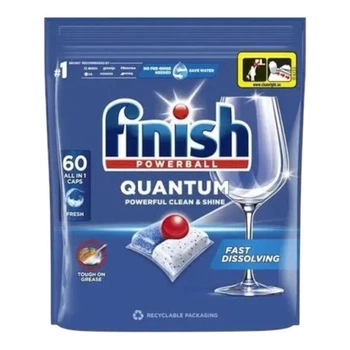 Таблетки для посудомийних машин Finish Quantum All in one 60 шт
