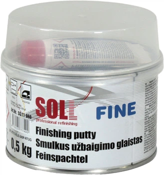 Шпаклевка финишная (SOLL) Fine 0,5кг. (белая) (SG11 050)