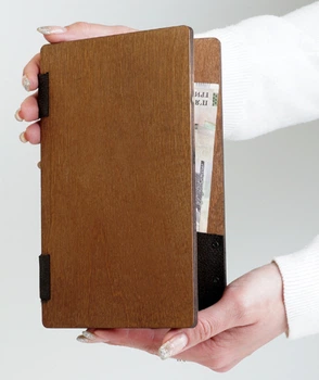 Счетница книжка чек бук LEGNA 123х196 мм