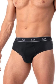 Трусы слип, 2 штуки Key 48(M) Черный (110405)