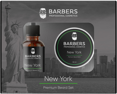 Набір для догляду за бородою Barbers New York 80 мл (4823109403581)