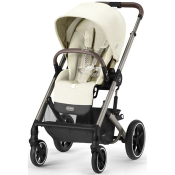 Прогулянкова коляска Balios S Lux TPE Seashell Beige (з бампером)