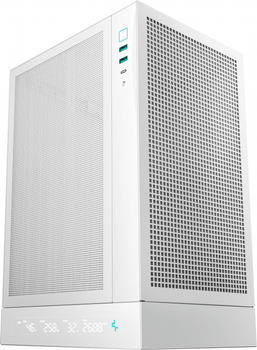 Obudowa DeepCool CH170 DIGITAL White (R-CH170-WHNPI0D-G-1)