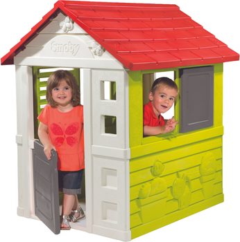 Будиночок Smoby Toys Сонячний з віконницями (810712) (3032168107120)