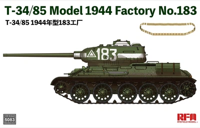 Збірна модель 1/35 Танк Т-34/85 зразка 1944 року завод №183 RFM RM-5083