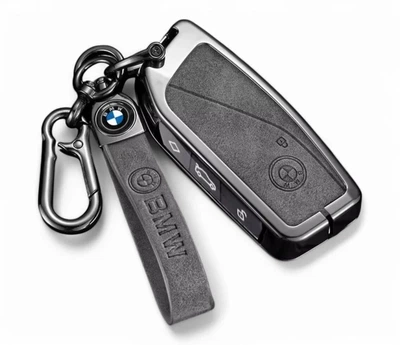 Чехол MK01 для смарт ключа BMW G07 LCI 740Li 735i X7 X1 U11 I7 IX XM 2023 2024 7 Series - Grey