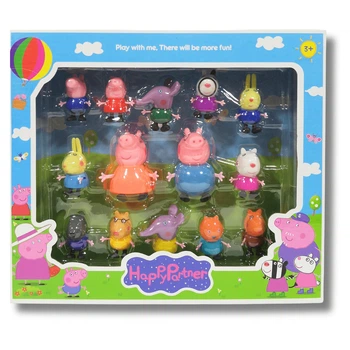 Игровой набор Свинка пеппа 14 фигурок Вид 2