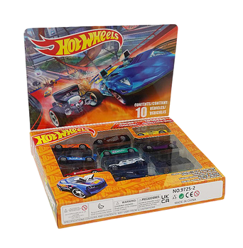 Набор машинок Хот Вилс Hot Wheels Инерционные 10 шт. Вид 3
