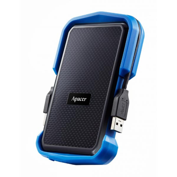 Зовнішній жорсткий диск PHD External 2.5'' Apacer USB 3.1 AC631 1TB Black/Blue (color box) (AP1TBAC631U-1)