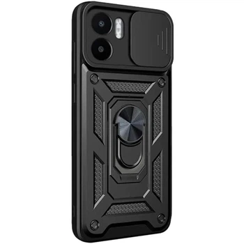 Протиударний броньований чохол із захистом камери для Xiaomi Redmi A1 та Redmi A2 Armor Case Keysion black