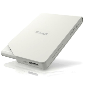Зовнішній жорсткий диск PHD External 2.5'' SiliconPower USB 3.2 Gen. 1 Stream S03 2Tb White (SP020TBPHDS03S3W)