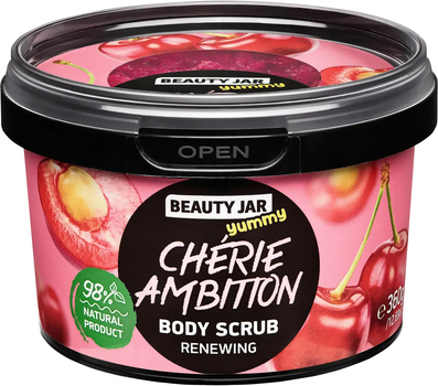 Восстановительный скраб для тела Beauty Jar Yummy Cherie Ambition Body Scrub 360 г (4751030836072)