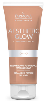 Маска для лица Farmona Professional Aesthetic Glow керамидно-пептидный гель 200 мл (5900117985373)